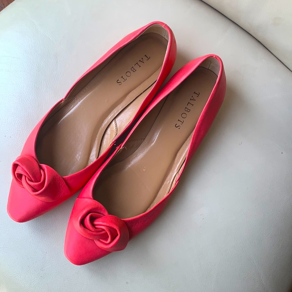 Talbots Pink flat shoes